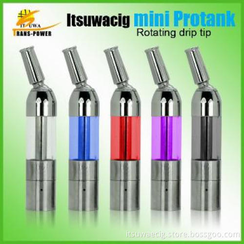 high quality e cig atomizer pyrex glassomizer mini pro tank
